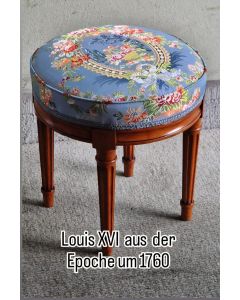 Louis XVI Hocker um 1760 gefertigt