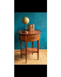 Ovaler Beistelltisch Louis XVI um 1780