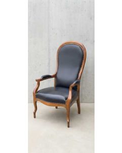 Voltaire um 1850 mit Echtlederbezug