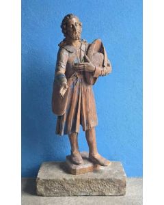 Barocke Krippenfigur um 1750 gefertigt