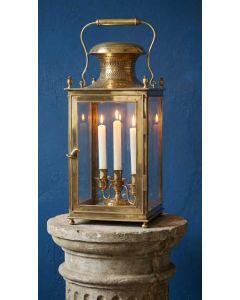 Berner Visitenlaterne um 1780 in Messing gefertigt