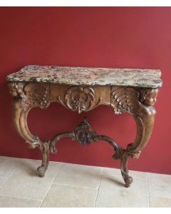 Fantastisch gearbeitete Konsole um 1880 aus Ringgenberg