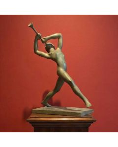 Skulptur 1973 aus Bronze von Hans  Jörg Limbach aus Zürich