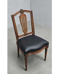 Fantastischer Louis XVI Stuhl um 1780 von Samuel Hämmerli Lenzburg