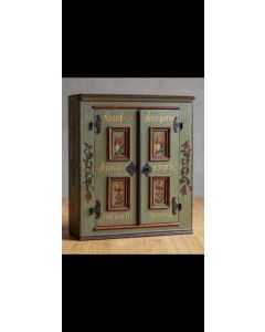 Bemalter kleiner Schrank