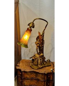 Highlight! Jugendstil Tischlampe um 1910