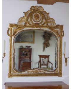 Louis XVI Spiegel der Spitzenklasse, Neuenburg um 1780