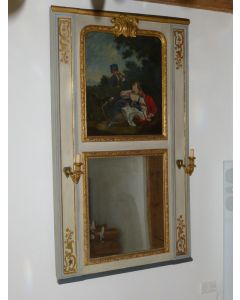 Louis XVI Trumeau - Spiegel Frankreich um 1760