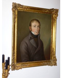 Portrait Oelbild um 1810