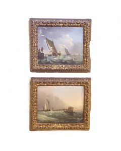 Ein Paar Bilder, wohl Holland um 1700, oel auf Kupfer