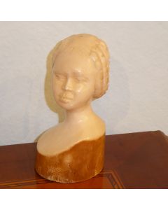 Kleine Elfenbein Statuette um 1920
