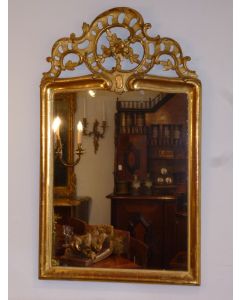 Grosser Barock - Spiegel von Johann Friedrich Funk Bern um 1750