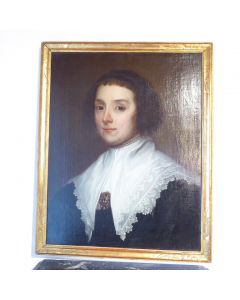 Flämisches Damenportrait um 1650