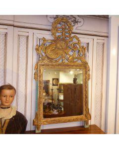 Prächtiger Spiegel Louis XVI, Frankreich um 1800