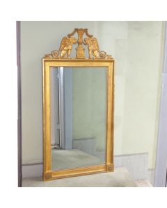 Prächtiger Spiegel, Empire um 1800, Bern