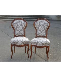 Ein Paar Stühle Louis Philippe um 1870
